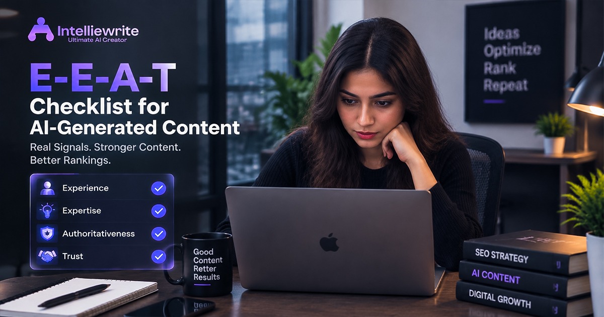 E-E-A-T Checklist for AI-Generated Content (2026)